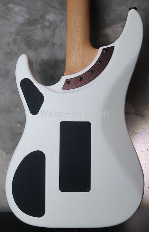 Washburn N4 Nuno Bettencourt White Prototype / Bronze Hardware