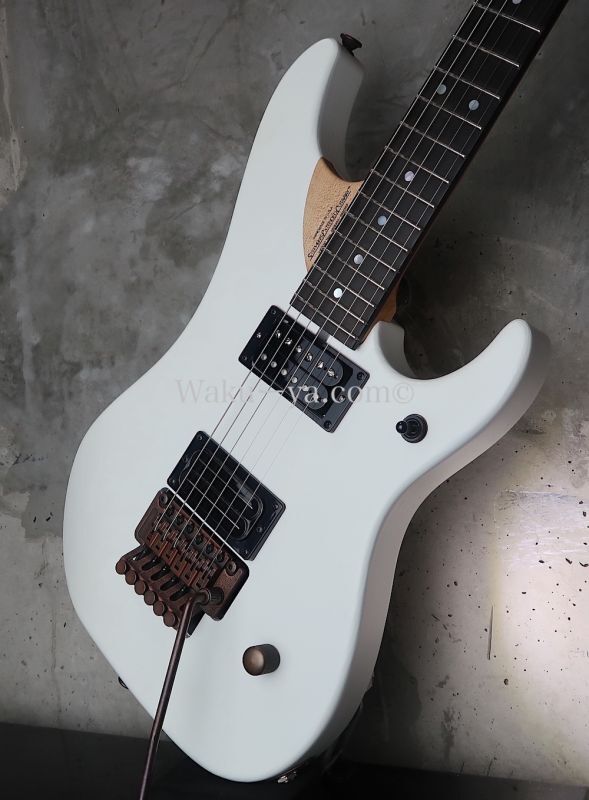 Washburn N4 Nuno Bettencourt White Prototype / Bronze Hardware