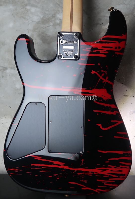 Charvel USA Custom Shop Warren DeMartini Blood and Skull