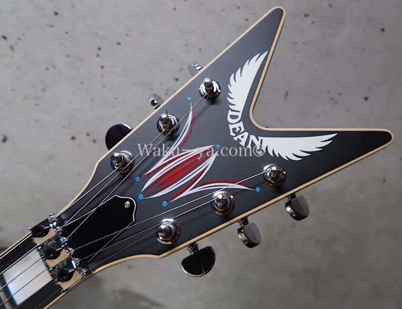 Dean USA Tracii Guns V Floyd / Satin Black