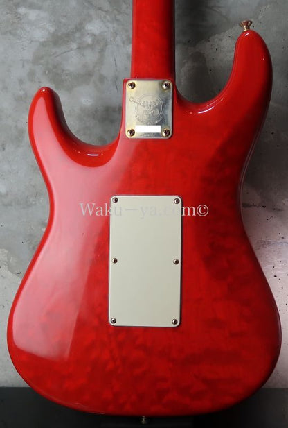 Valley Arts Custom Pro USA One Piece Maple / Trans Red
