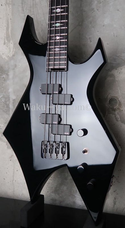 B.C.Rich USA Warlock Widow 4-string Bass / Black