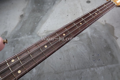 Fender Custom Shop '60 Jazz Bass Relic / Shell Pink