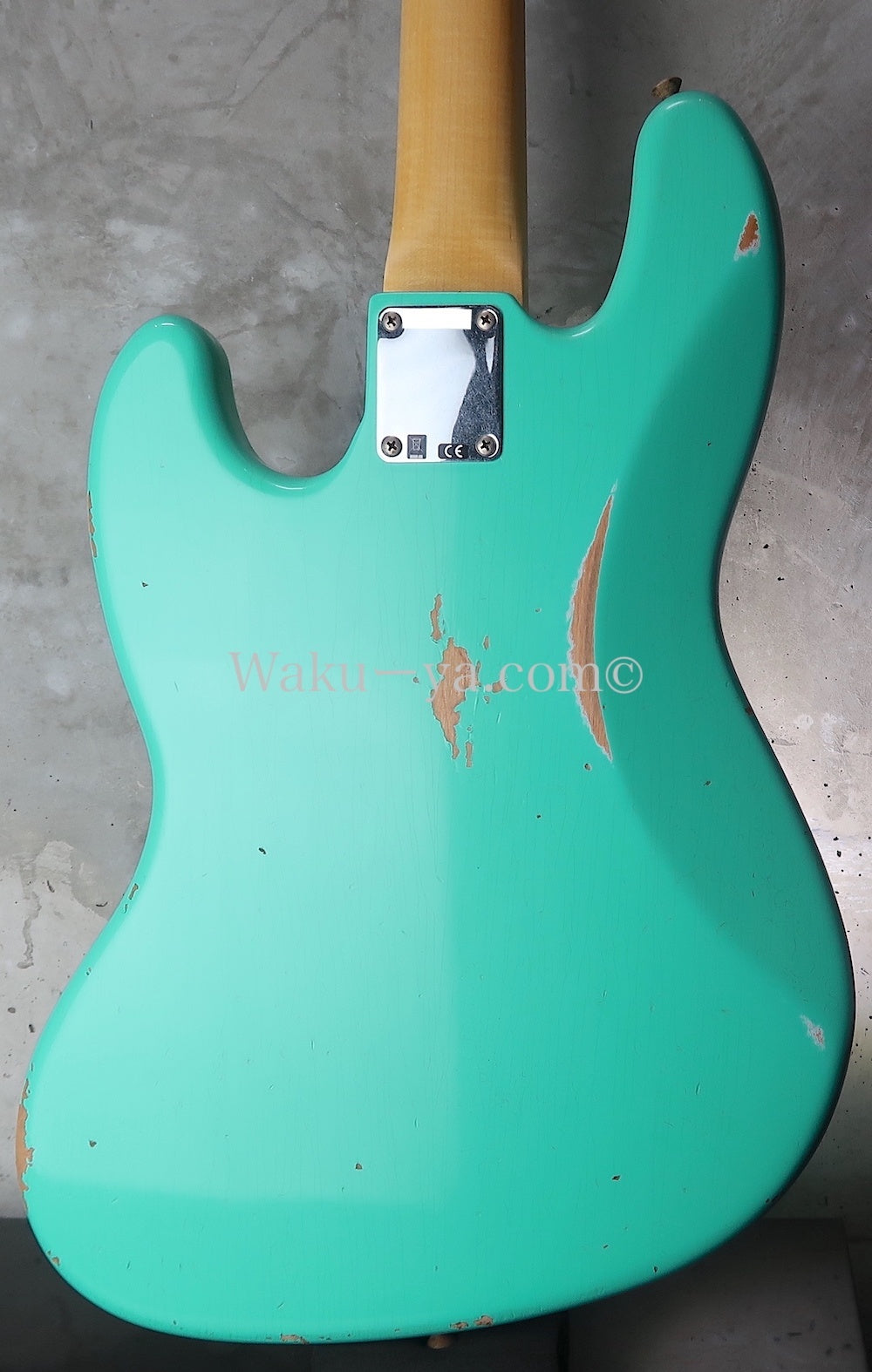 Fender Custom Shop '60s Jazz Bass Light Relic / Sea Foam Green
