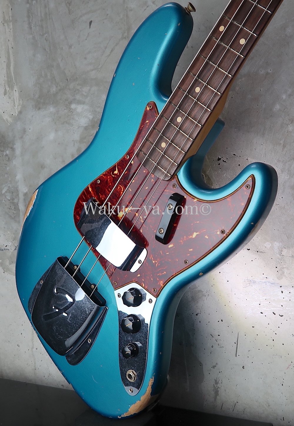 Fender Custom Shop '64 Jazz Bass Relic / Ocean Turquoise