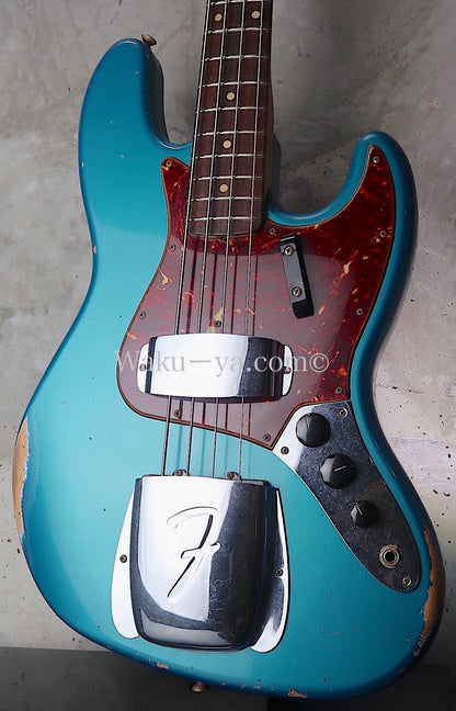 Fender Custom Shop '64 Jazz Bass Relic / Ocean Turquoise