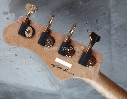 Valley Arts Custom Pro USA Bass / Brown Quilt TOP