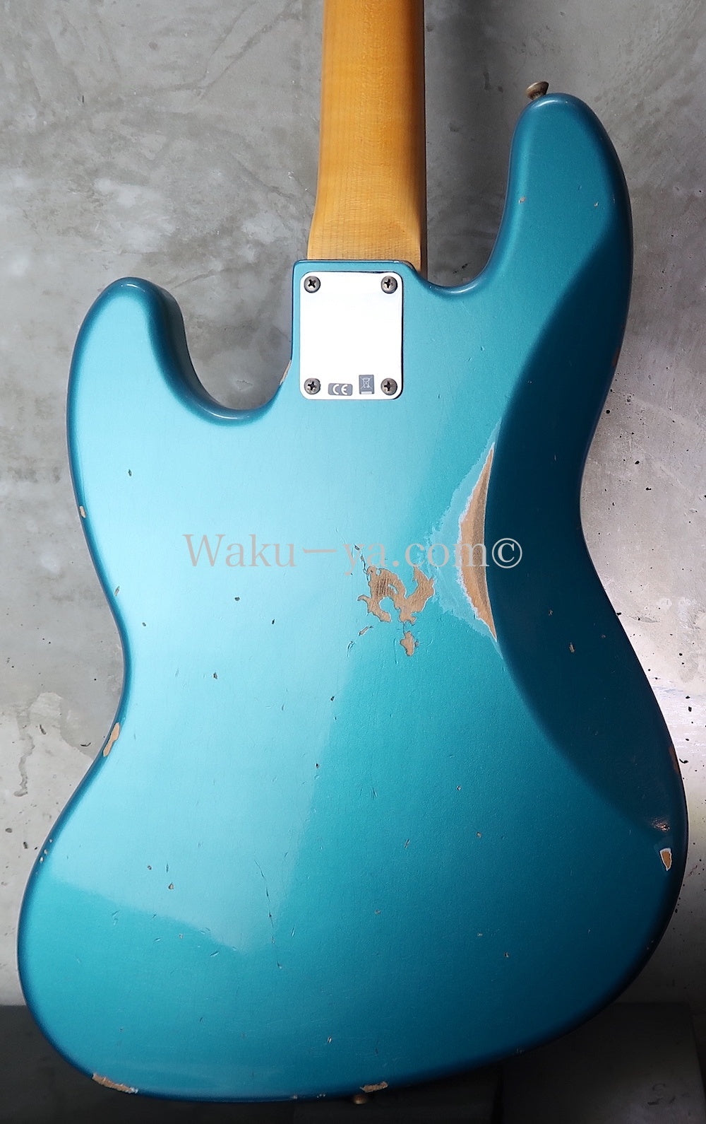 Fender Custom Shop '64 Jazz Bass Relic / Ocean Turquoise