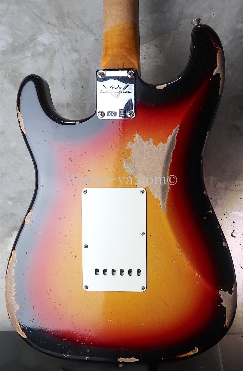 Fender Custom Shop '62 Stratocaster S-S-H / 3Tone Sunburst / Heavy Relic