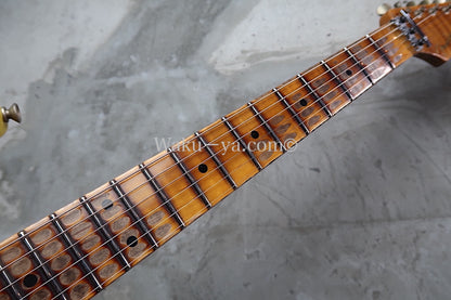 Fender Custom Shop '62 Stratocaster FRT SSH / Heavy Relic / Graffiti-Yellow