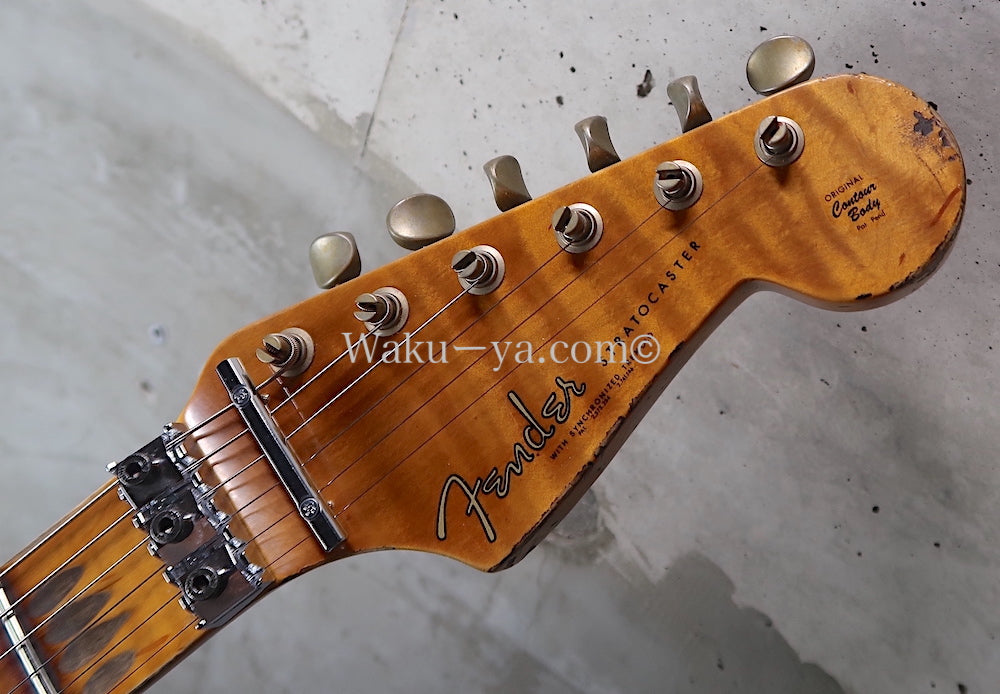 Fender Custom Shop '62 Stratocaster FRT SSH / Heavy Relic / Graffiti-Yellow