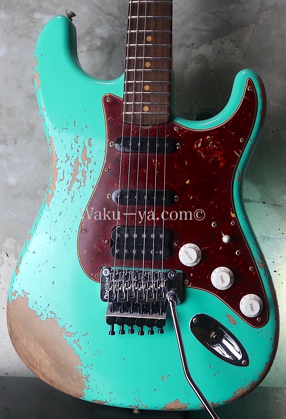 Fender Custom Shop '62 Stratocaster SSH Heavy Relic / FRT / Sea Foam Green