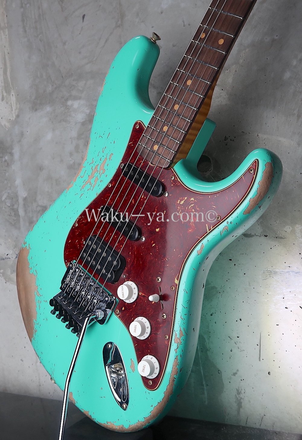Fender Custom Shop '62 Stratocaster SSH Heavy Relic / FRT / Sea Foam Green