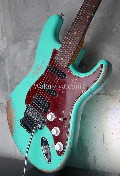 Fender Custom Shop '62 Stratocaster SSH Heavy Relic / FRT / Sea Foam Green