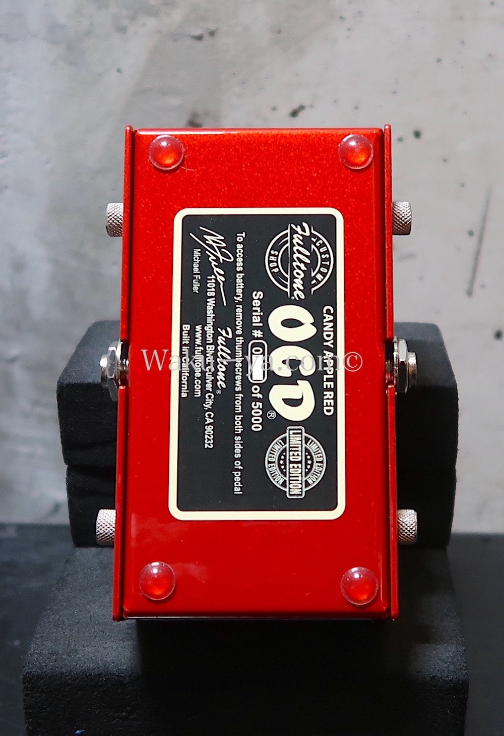 Fulltone Custom Shop / OCD Candy Apple Red Limited Edition