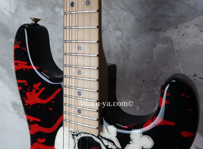 Charvel USA Warren DeMartini Blood and Skull + D-Tuner