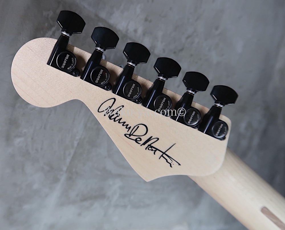 Charvel USA Custom Shop Warren De Martini/ Signature / SnakeSkin Graphic　(2)