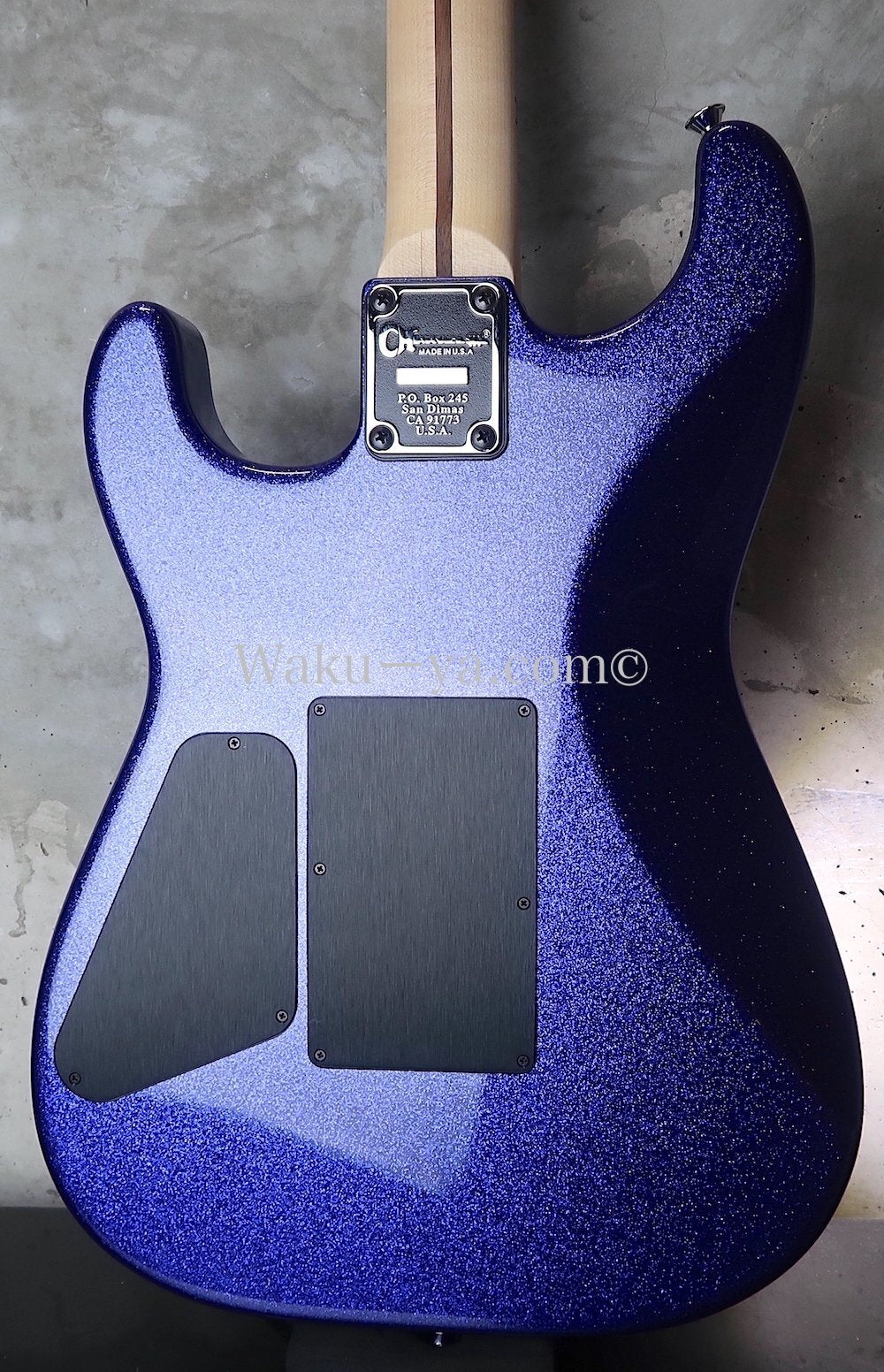 Charvel USA Custom Shop San Dimas Style 1 SSH / Purple Sparkle