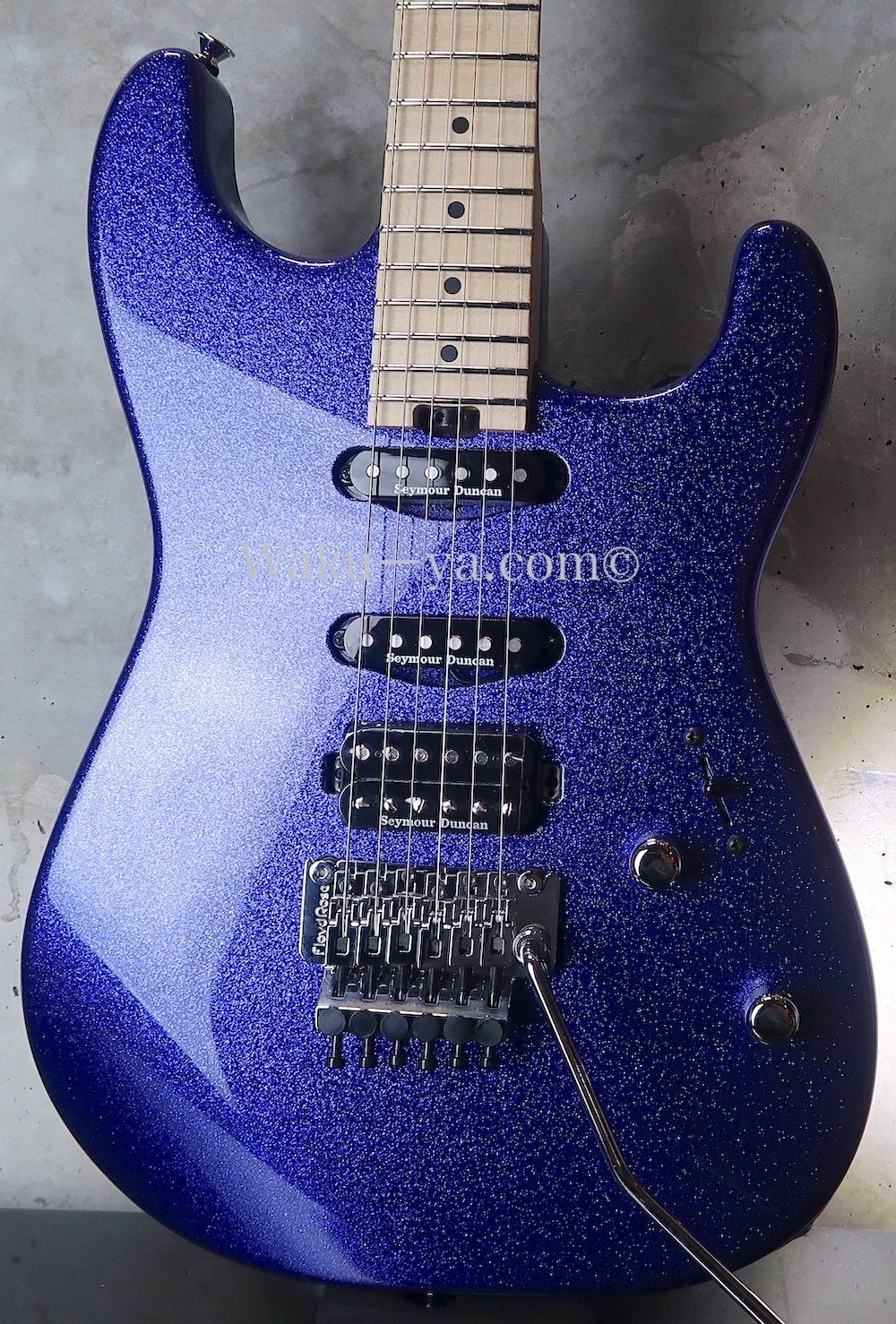 Charvel USA Custom Shop San Dimas Style 1 SSH / Purple Sparkle