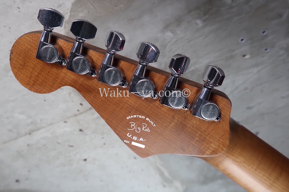 Jackson USA Custom Shop " Master Built" Dinky HSH Relic / Neon Pink