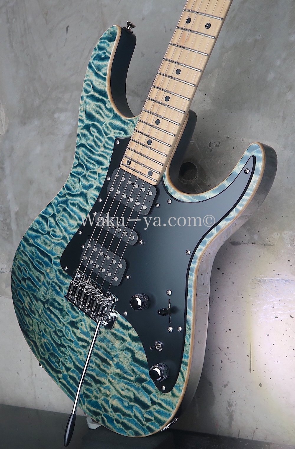 Tom Anderson Guardian Angel / Natural Arctic Blue with Binding