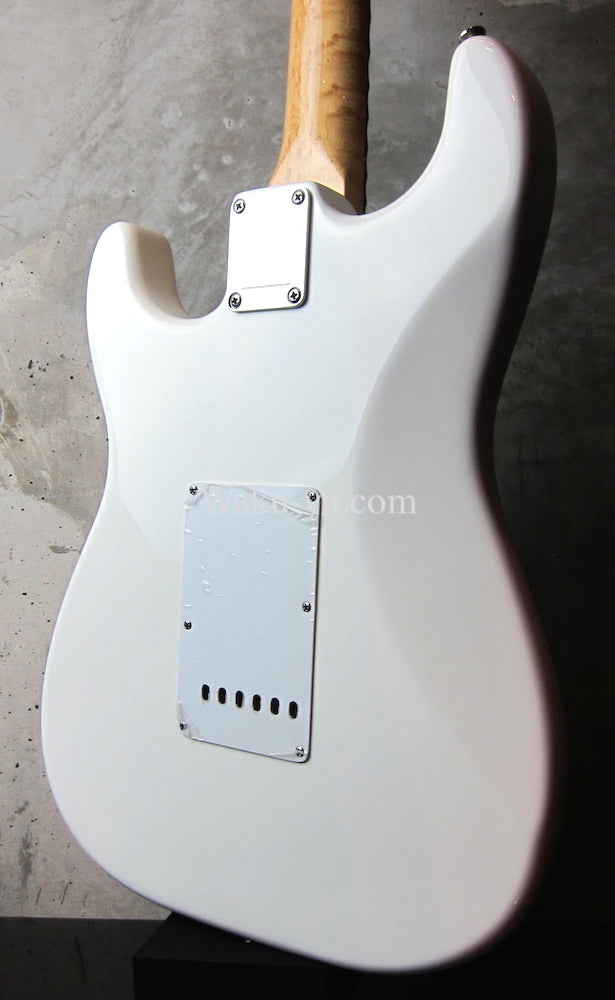 Davis Custom Guitars Yngwie Malmsteen Scalloped / Olympic White