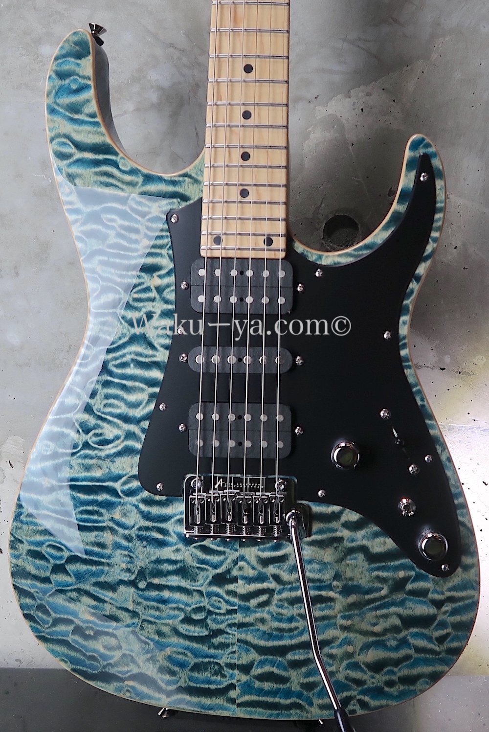 Tom Anderson Guardian Angel / Natural Arctic Blue with Binding