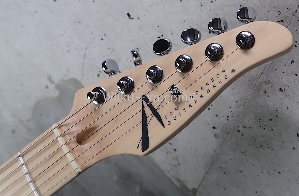 Tom Anderson Guardian Angel / Natural Arctic Blue with Binding