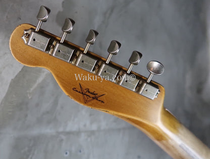 Fender Custom Shop '52 Telecaster Heavy Relic / Aged Nocaster Blonde  (1)